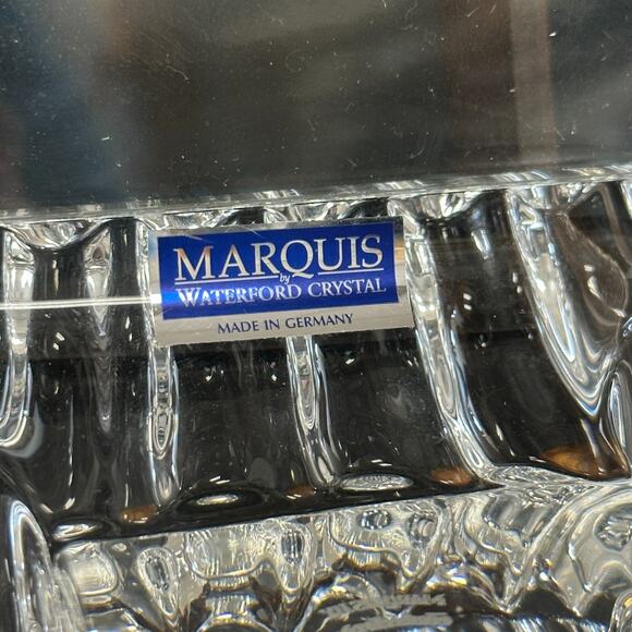 Marquis By WATERFORD Crystal Easton Picture Frame 5X7 Bridal Graduation - Picture 4 of 6